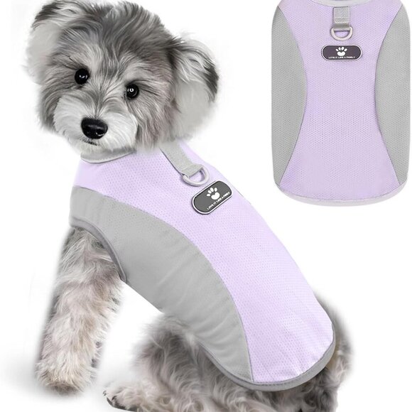 Other - Comfortable Dog Cooling Vest with D-Ring - Stylish & Breathable for Small Breeds